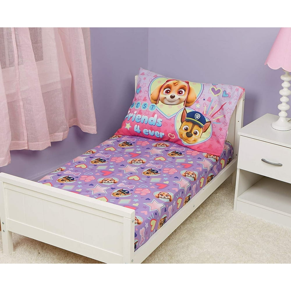 PAW Patrol Skye Toddler Bed Sheet and Pillowcase Case Set