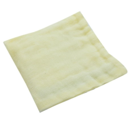 

jingyuKJ Handkerchief Baby Infant Kids Soft Cotton owel Reusable Bib (Yellow)