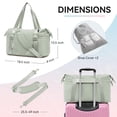 thumbnail image 3 of Bolsa de viaje MAXTOP 47 x 34 x 20 cm con bolsillo para zapatos, color verde, 3 of 7