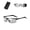 Black, variant on Photochromic Sunglasses with Anti-glare Polarized Lens, Smart Chameleon Glasses for Driving Cycling Fishing