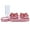 Pink, variant on CIYISON Elegant Cat Bowl Food Bowls Dish Set Anti-overturning Water Dispenser