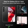 thumbnail image 5 of ANTSHARE For Samsung Galaxy S23 Case,with Screen Protector,Waterproof Protective Case For Samsung Galaxy S23-Black, 5 of 6