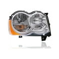 thumbnail image 3 of Headlight - Compatible/Replacement for '08-10 Jeep Grand Cherokee - Halogen - Pair, Left Driver + Right Passenger Set - 55157482AE, 55157483AE, 3 of 4