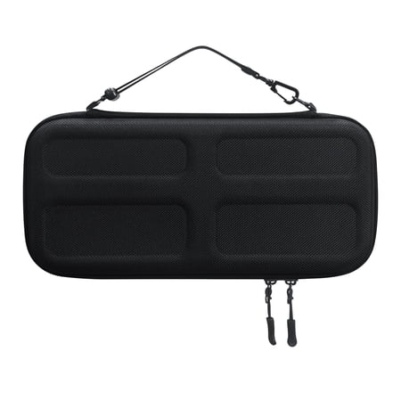 Protective Hard Shell Carrying Case Compatible with Switch Console and Accessories with Handle Strap and Zipper Closure