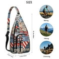 thumbnail image 2 of Journey Friendly Sling Backpack - Lightweight Waterproof Shoulder Bag for Travel, Commute & Daily Adventures, 2 of 4