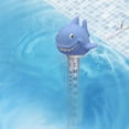 thumbnail image 4 of Sharks Thermometers, Large Floating Easy Read Water Temperature Gauge, Shatter Resistant With String, For Indoor Outdoor Pools Spas Pond Bathtubs, Fahrenheit & Centigrade, 4 of 6