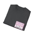 thumbnail image 4 of Novelty Hello My Name Is Lydia Women Wife Tag Nickname Fun Cute Name Tag Lydia Grandma Mom Tag Funny Daughter Unisex Softstyle T-Shirt, 4 of 4