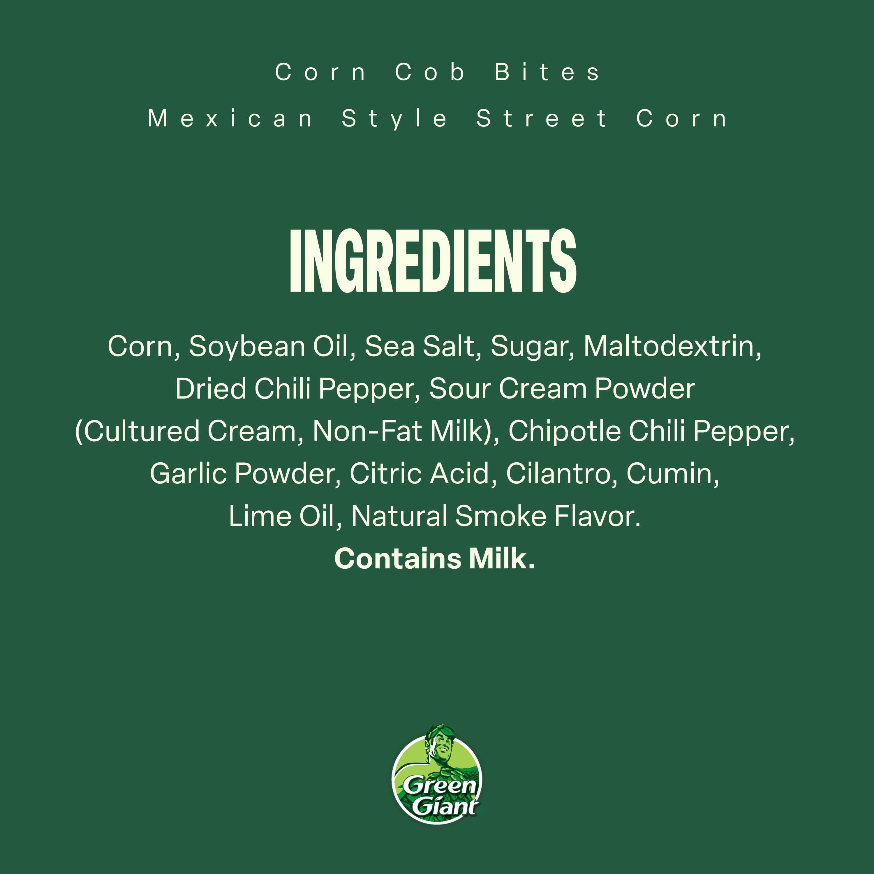 Green Giant Corn Cob Bites, Mexican Style Street Corn, 16 oz Bag (Frozen Vegetables)