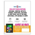 thumbnail image 3 of Stuff2Color Silly Kitties Edition 8 x 10 Fuzzy Velvet Coloring Posters, 3 of 4