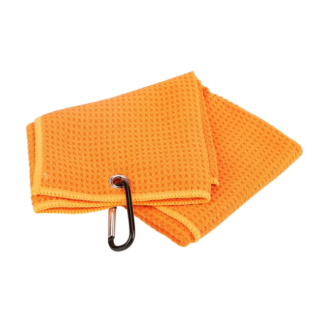 Golf Towel,Microfiber Golf Towel Waffle Microfiber Towelfor Sports Golf Club Towel Convenient Use