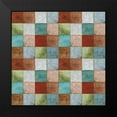 thumbnail image 2 of North Woods Color Blocks 12x12 Black Modern Framed Museum Art Print Titled - Art Licensing Studio, 2 of 5