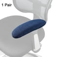 thumbnail image 1 of Desiderio 1 par / 2 piezas Poliéster Extraíble Durable Lavable a máquina Fundas para reposabrazos de silla de oficina Funda protectora para reposabrazos de silla giratoria para computadora, 1 of 5