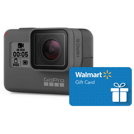 GoPro HERO5 Black 4K Action Camera and $35 Walmart Gift Card