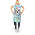 thumbnail image 2 of Carolines Treasures DAC2535APRON 0.01 x 30 x 27 in. Unisex Old English Sheepdog Hippie Dawg Apron, 2 of 6