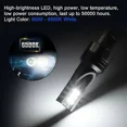 thumbnail image 1 of Car LED Headlight Fog Light Bulbs 50W 14000LM High Low Beam Lamp, Error Free LED Turn Signal Lamp, Canbus Amber Blinker Front/Rear Reversing Light DRL Brake Lamp - Universal Vehicles, 1 of 5