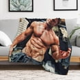 thumbnail image 6 of Cool Alan Ritchson Blanket Ultra Soft Flannel Fleece Blanket Stylish Bedroom Living Room Sofa Warm Blanket All Season Use 40""*50"" （100 * 130cm）, 6 of 6