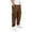 Brown, variant on Huangxinggg Kids Cargo Pants With Multiple Pockets Comfortable Casual Trousers For Boys And Girls Outdoor Play And Daily Wear Banshee Mid