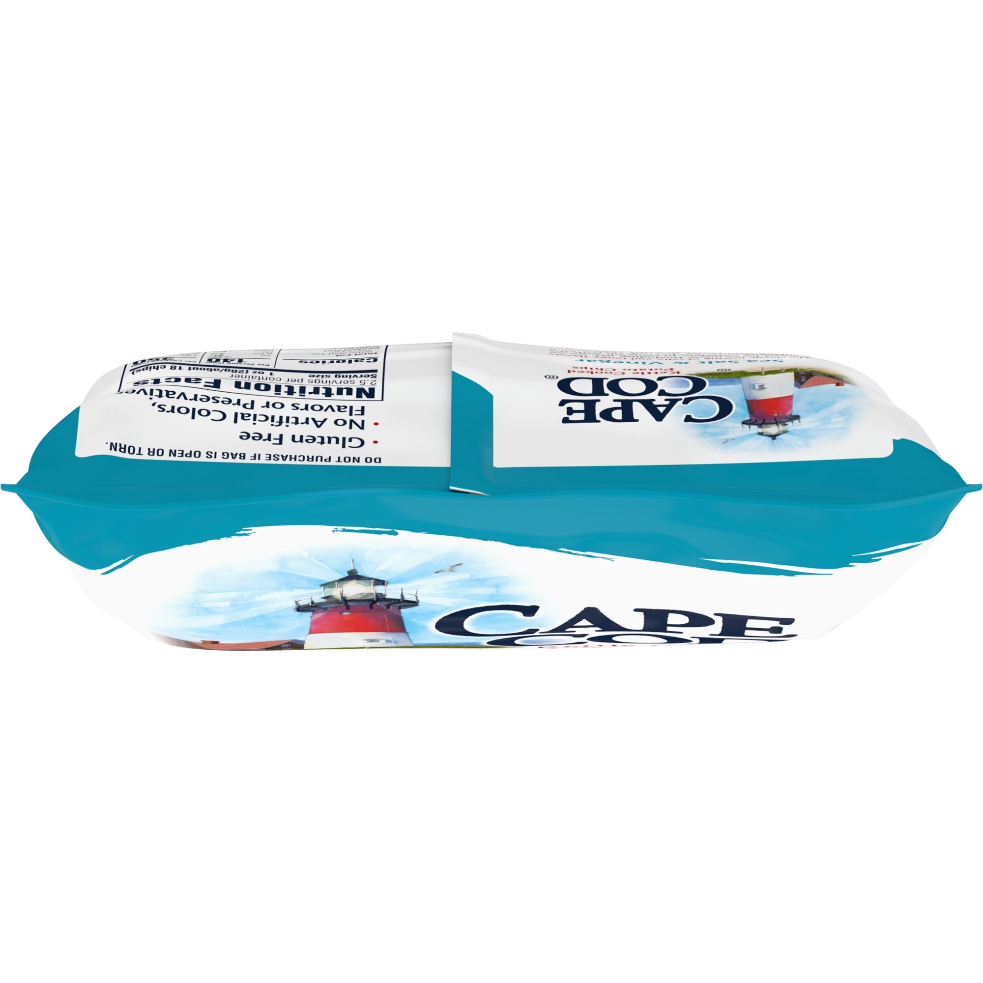 Cape Cod Sea Salt & Vinegar Chips, 2.5 oz Bag