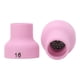 thumbnail image 1 of Copa de Soldadoura Tig, Cuentas de Antorcha de Soldador de AguJero Central de 2.4 mm 2 PiAS de Cerámica para WP9 20 25 17 18 26, 1 of 7