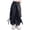 Black, variant on Girls Cargo Pants Elastic Waist Wide Leg Baggy Parachute Trousers with Multi-Pocket Street Style Casual Lightweight Hiking Jogger Pants