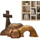 thumbnail image 1 of Easter Resurrection Scene Set, Empty Tomb Easter Nativity Jesus, 1 of 4