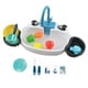 thumbnail image 3 of Jugar juguetes del fregadero, regalos educativos de agua corriente, platos, grifo eléctrico de comida simulada para niños, 3 of 8