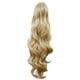 thumbnail image 2 of Extensión de cola de caballo de 24 pulgadas con garra, cola larga, rizada y ondulada, extensión de cabello con clip suave natural, postizo sintético para mujeres, las bandas, 2 of 2