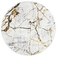 thumbnail image 2 of SAFAVIEH Amelia Pemala Abstract Area Rug, Gray/Gold, 12' x 12' Round, 2 of 10