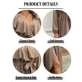thumbnail image 3 of Women's dress, Polyester, Dark khaki, S, 3 of 6