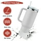 thumbnail image 4 of Uxcell Funda de Botella de Agua de Silicona [1PCS] - Funda Protectora Antideslizante para Proteger Botellas de Agua de Rasguños - [Blanco - 2.75 IN], 4 of 7