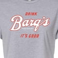 thumbnail image 3 of Barq's - Iconic Drinks & Beverages - Original Logo - Juniors Cropped Cotton Blend T-Shirt, 3 of 5