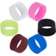 thumbnail image 1 of Bandas de silicona de 6 colores para vasos de sublimación, fundas reutilizables para vasos, bandas de goma antideslizantes resistentes al calor, anillos para sujetar papel., 1 of 5