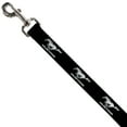 thumbnail image 4 of Ford Pet Leash, Dog Leash, Ford Mustang Black White Logo Repeat, 6 Feet Long 1.5 Inch Wide, 4 of 4