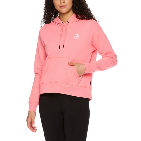 Reebok Women's Renew Cropped Hoodie with Front Pocket