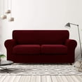thumbnail image 2 of CHUN YI Housse de Canapé avec Housse de Coussin Séparée Extensible à Carreaux, 2 of 7