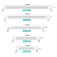 thumbnail image 3 of Flmtop Super Slim LED Aquatic Plants Lamp Support Extensible Aquarium Fish Tank Light Silver, 3 of 8