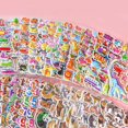 thumbnail image 3 of Cartoon Stickers 3D Cartoon Princess Random Puffy Stickers Children's Birthday Gifts For Boys Girls Diy Stickers, 3 of 4