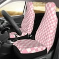 thumbnail image 2 of Sikiie Irregular Plaid Car Seat Protector 2 Pack Car Seat Cushion Mat, Car Seat Covers for SUV, Truck, Van, 2 of 7
