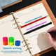 thumbnail image 4 of 20 rollos de cinta adhesiva transparente para escribir, notas adhesivas, 5 colores brillantes, pestañas para libros, 0,6 cm × 5 m, 4 of 5