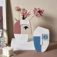 thumbnail image 5 of Vases Abstract Set Of Vases Decorative Pottery For Flowers Plants And Home Decor Abstract Consummate As Tall Table Centerpieces, 5 of 5