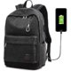 thumbnail image 1 of Men Casual Multifunctional Black Backpack H, 1 of 3