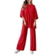 thumbnail image 5 of Conjunto de Chándal de Dos Piezas PRETTYGARDEN Rojo Talla S, 5 of 7