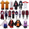 thumbnail image 2 of Naruto Anime Cosplay Akatsuki Cloak Kakashi Uchiha Madara Hyuga Hinata Nara Temari Haruno Sakura Taka Hebi Cosplay Costumes SuitXXL Gao Jinjia LED, 2 of 2