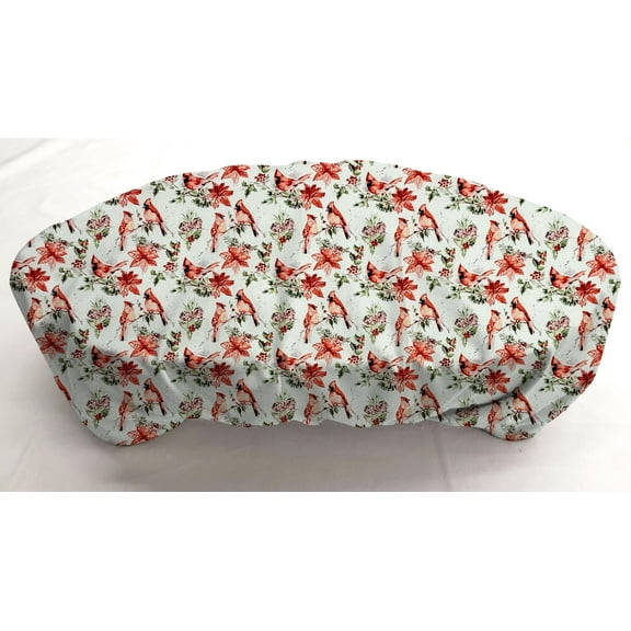 Winter Cardinals Electric Skillet Cover by Penny's Needful Things