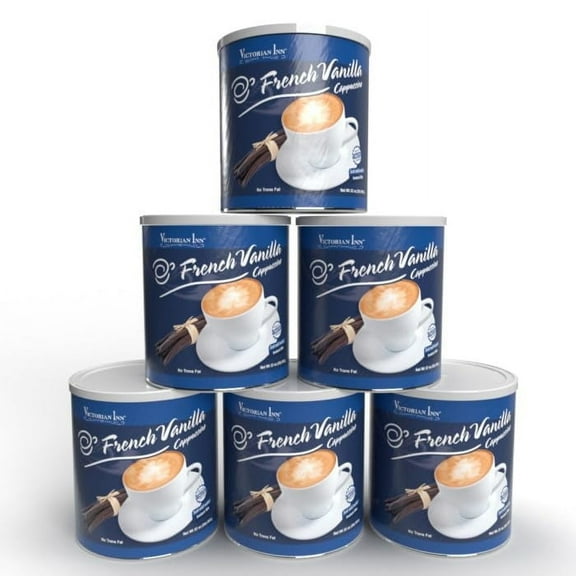 Victorian Inn French Vanilla Cappuccino, 2 Pound (Pack of 6)