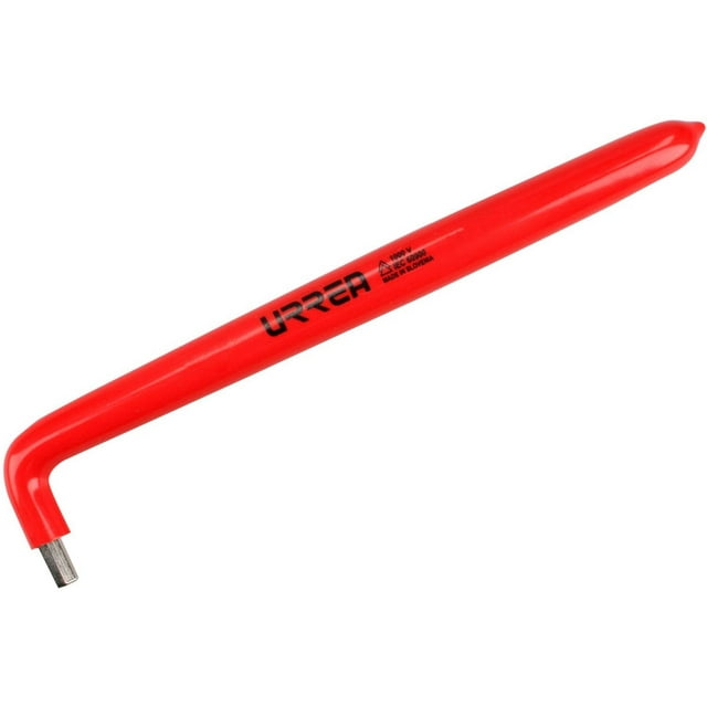 Llave Hexagonal L Aislamiento 1000 V 4 Mm Electricista Urrea