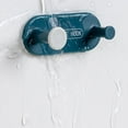 thumbnail image 3 of Paquete de 4 ganchos adhesivos, colgadores de pared súper resistentes, gancho de plástico ABS inoxidable Azul, 3 of 9
