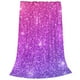 thumbnail image 2 of Balery Pink Purple Glitter Manta de Felpa Suave y Acogedora – Cobija de Franela Aterciopelada para Cama, Lavable y Cálida para Sofá, Mascotas, Transpirable-80"x60", 2 of 7