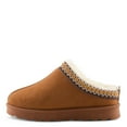 thumbnail image 2 of Flexus Alexon Women’s Microsuede Open-Back Clogs, Removable Insole, Cozy Faux-Fur Lining, 2 of 7
