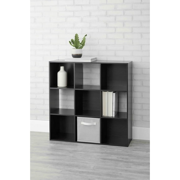 Mainstays 9-Cube Organizer, 9 storage shelves